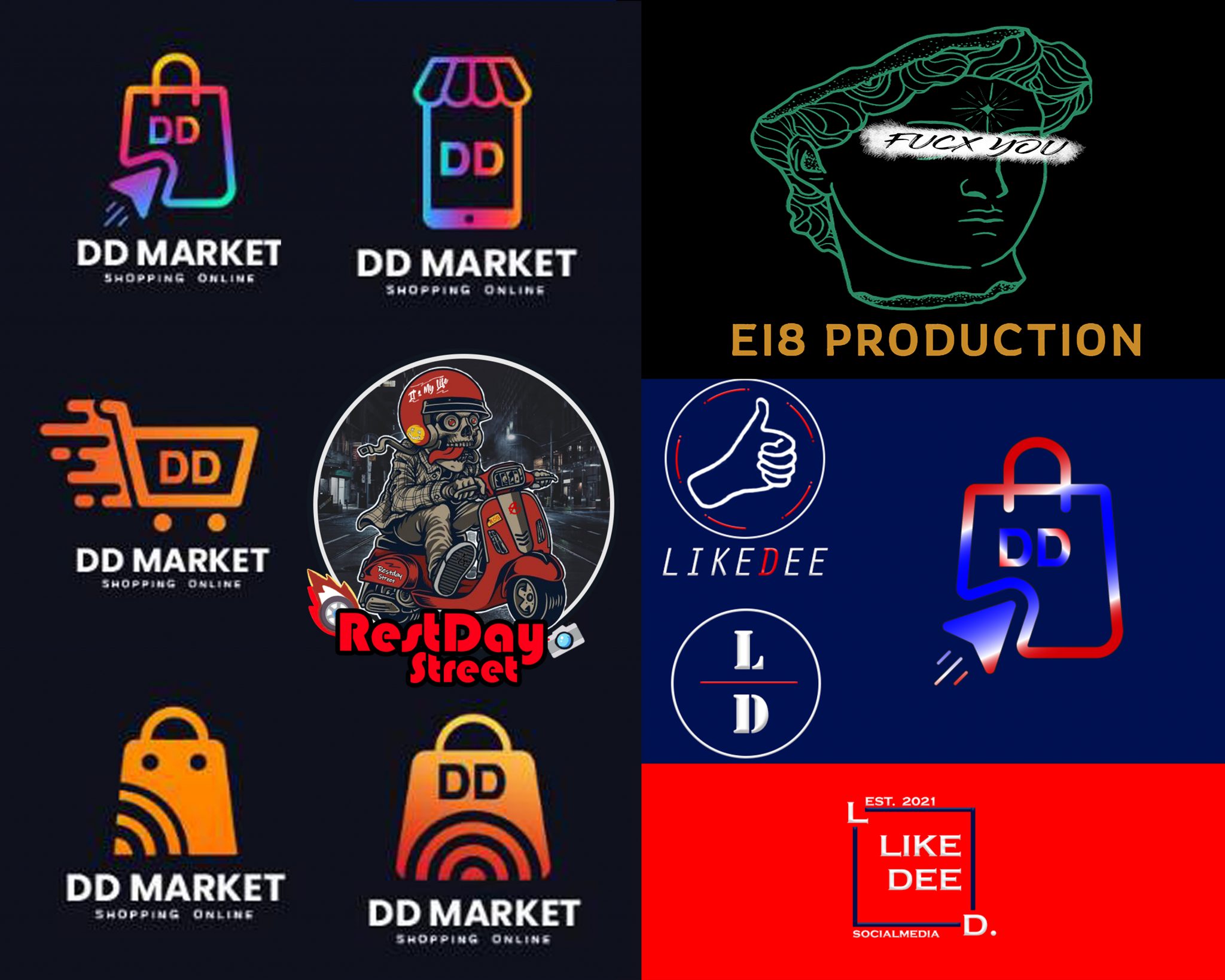 ตัวอย่างงาน LOGO