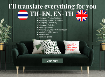 Translation TH-EN, EN-TH