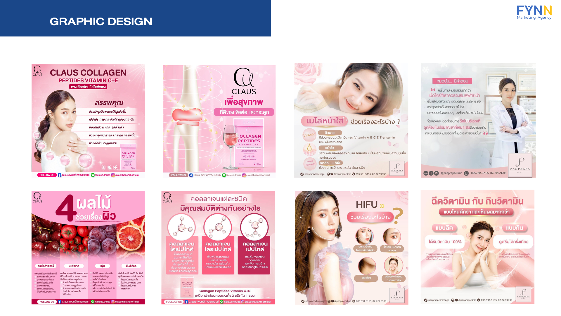 ผลงานออกแบบ Banner - Fynnmarketing